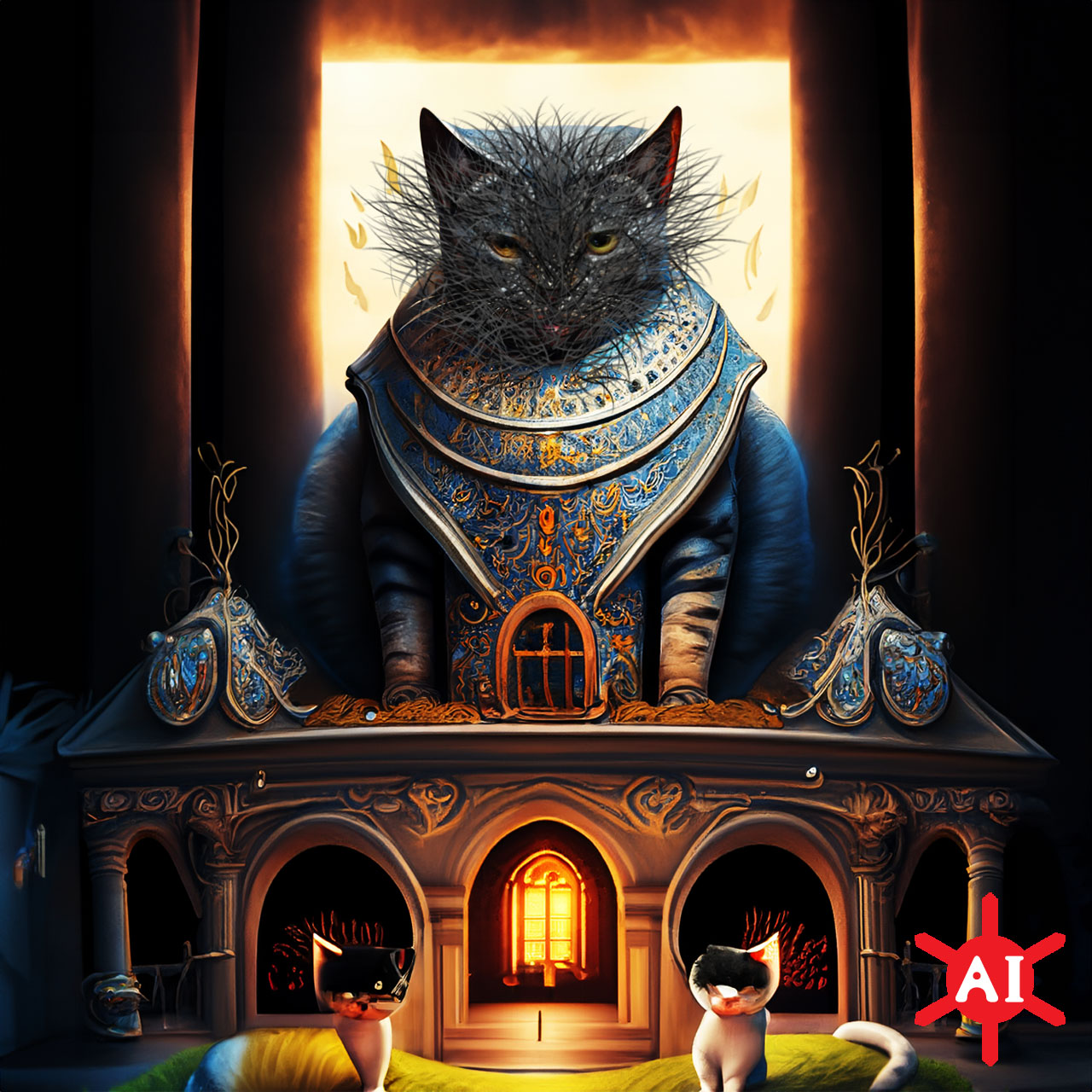 王余魚家の守護神ねこ神さま